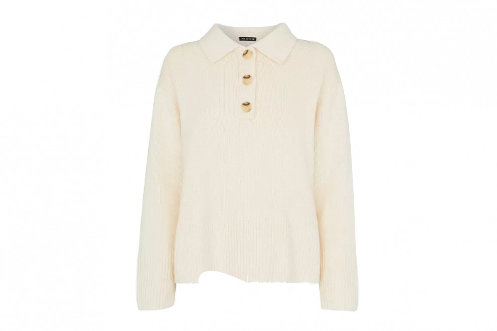 Button collar knit - Whistles