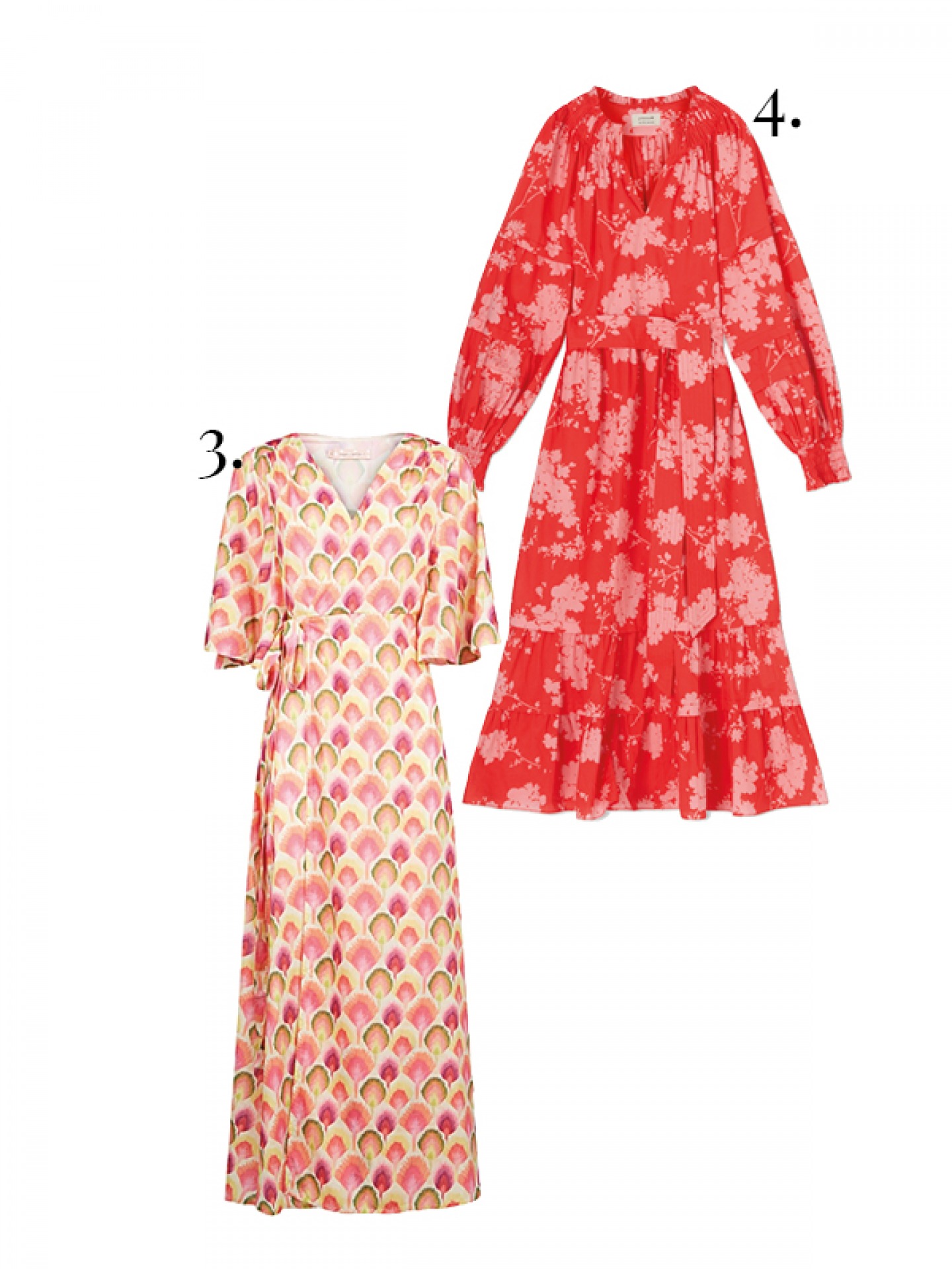 2 midi dresses