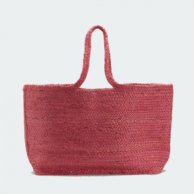 pink beach bag