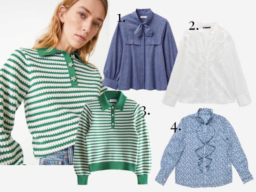 The best new shirts and blouses for this spring