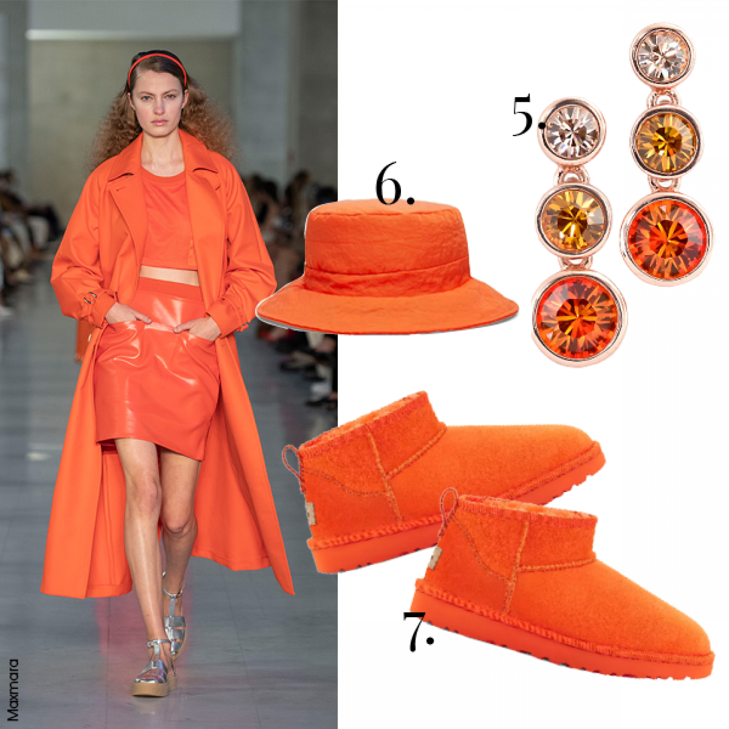 orange fashion