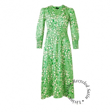 green dress