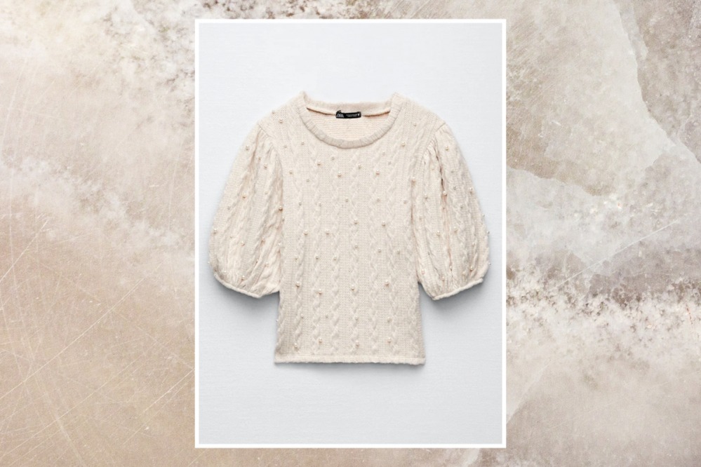 Embellished T-shirt, £19.99 Zara, branches regionwide