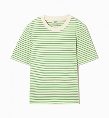 Lime green T-shirt, £25 Cos