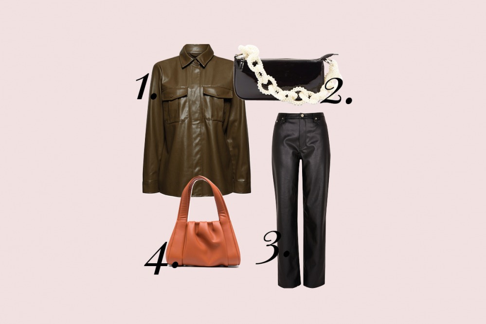 Faux leather