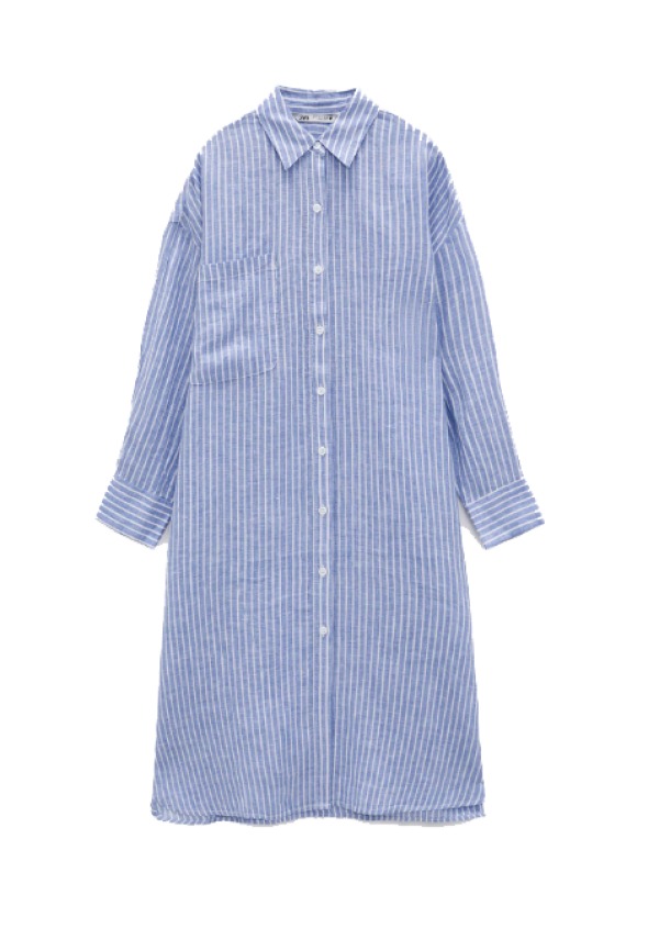 Stripe shirt, £49.99 Zara, Metrocentre