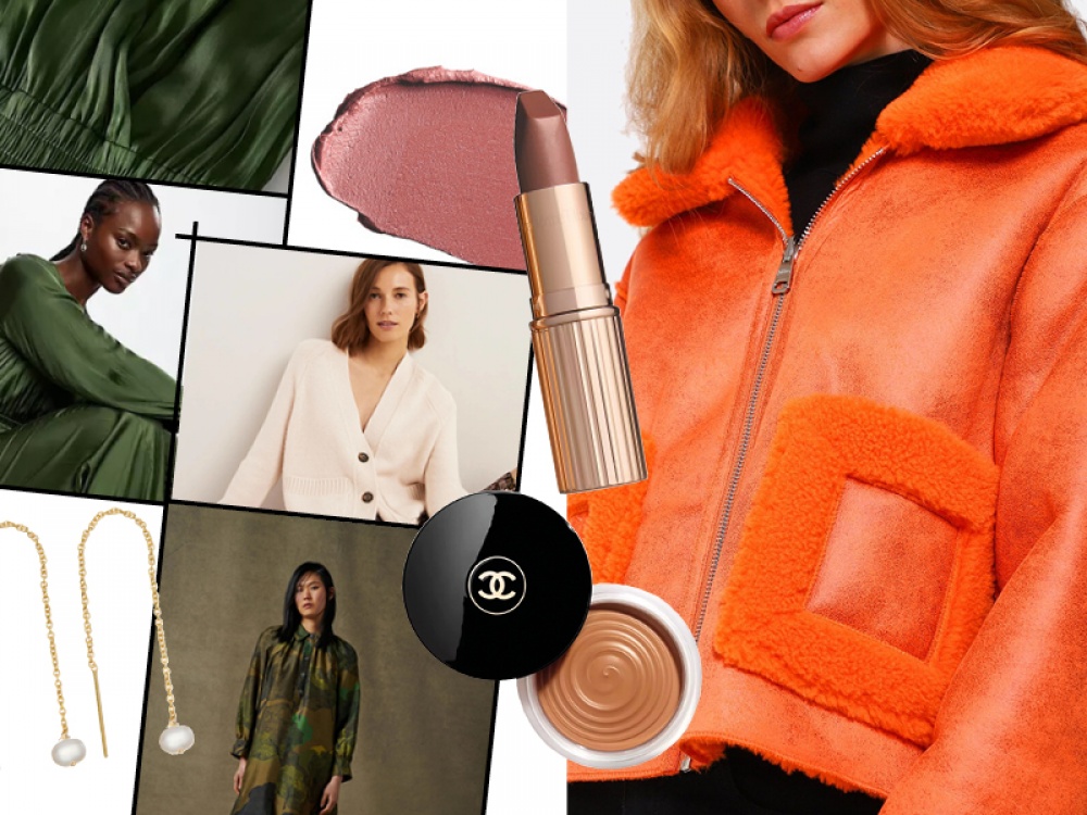 collage of fashion products