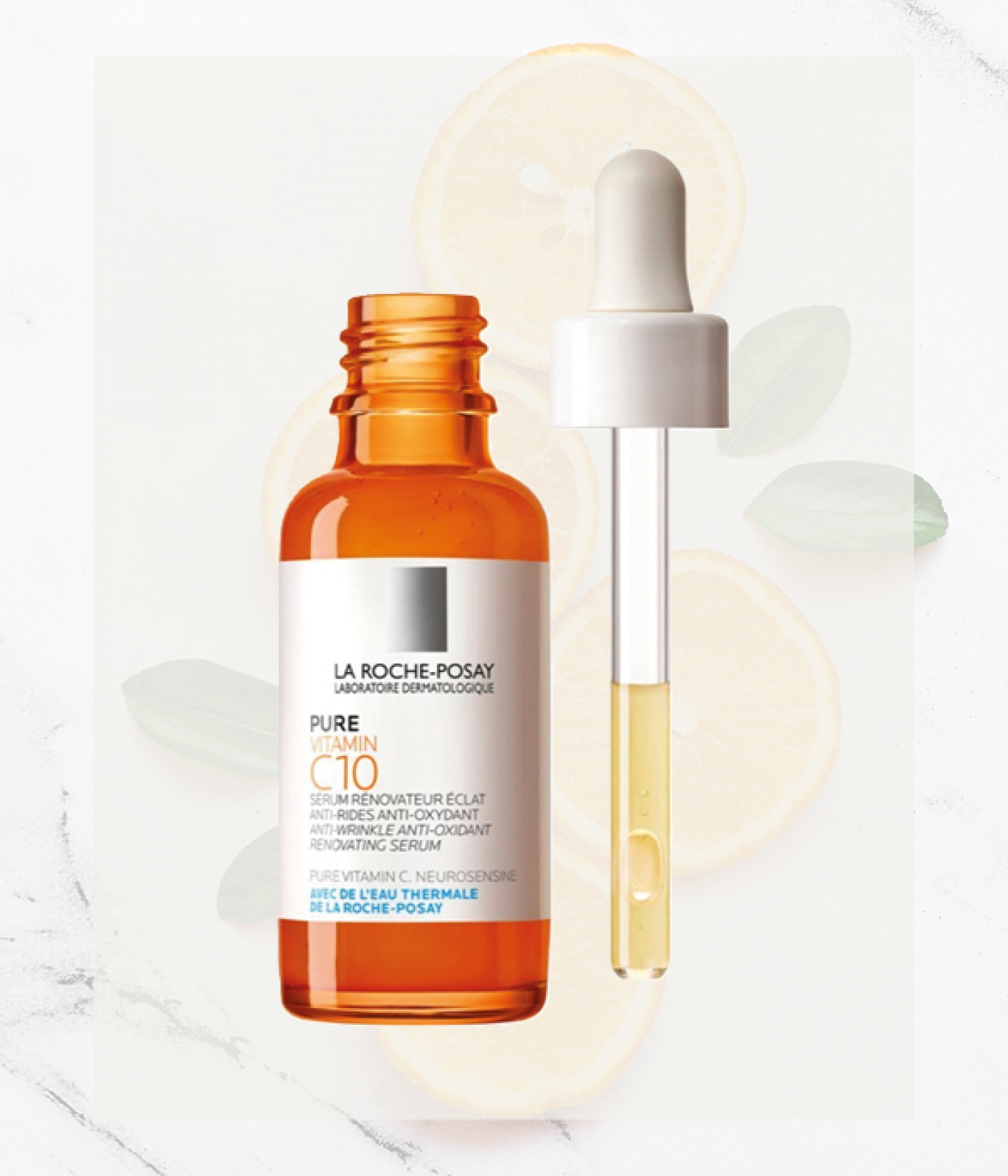 Pure Vitamin C10 Serum, £36 La Roche-Posay