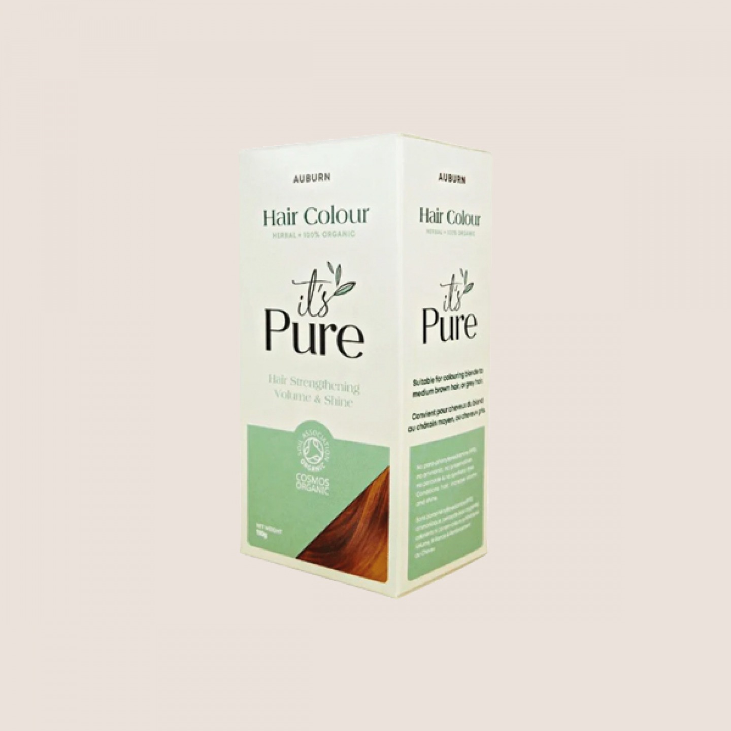Herbal Hair Colour, £11.95 It’s Pure