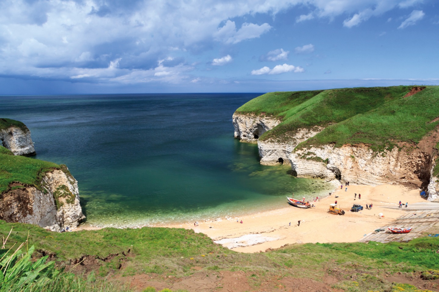 Flamborough North Landing Beach