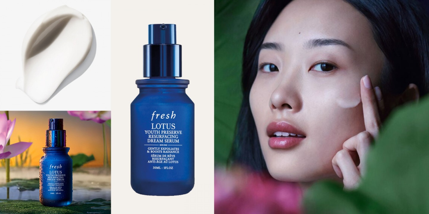 Lotus Youth Preserve Resurfacing Dream Serum, £60 fresh