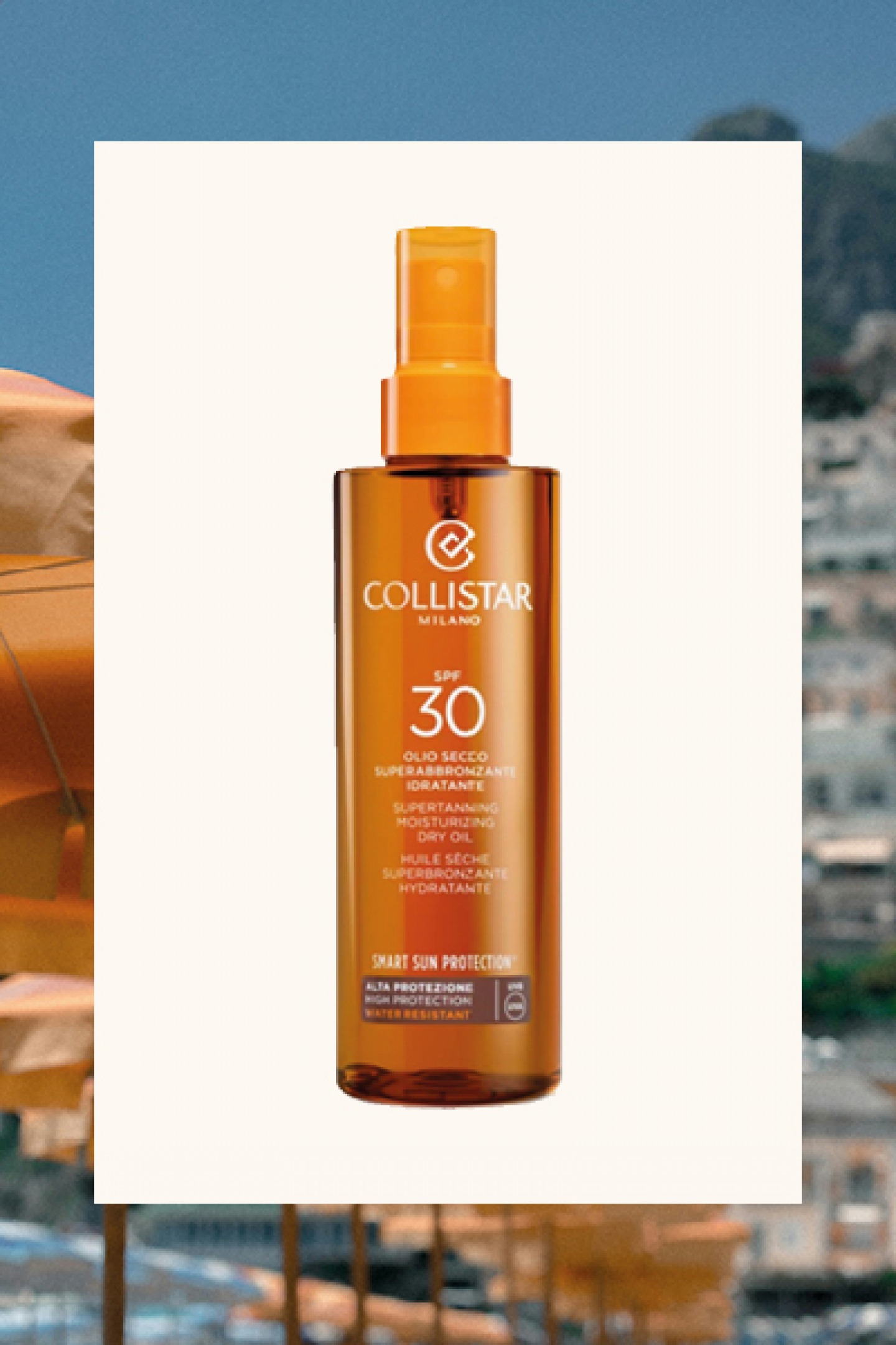 Collistar’s Super Tanning Dry Oil SPF30
