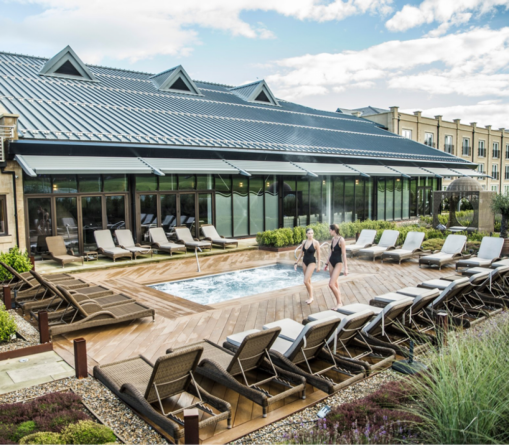 Outdoor pool at Spa at Ramside