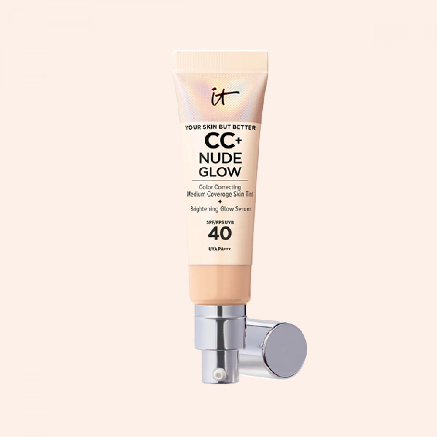 CC+ and Nude Glow Lightweight Foundation and Glow Serum