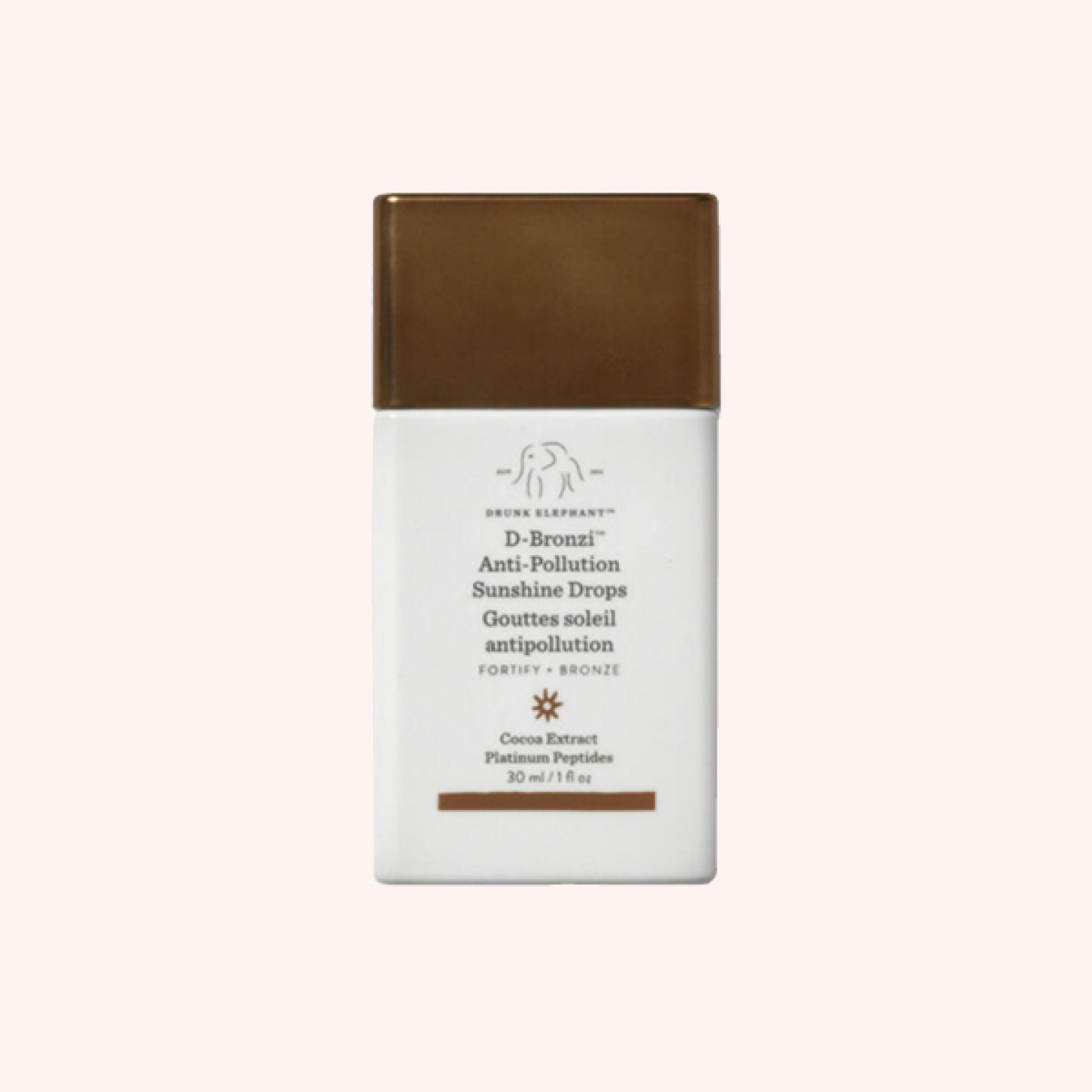D-Bronzi Anti-Pollution Sunshine Drops, £35 Drunk Elephant