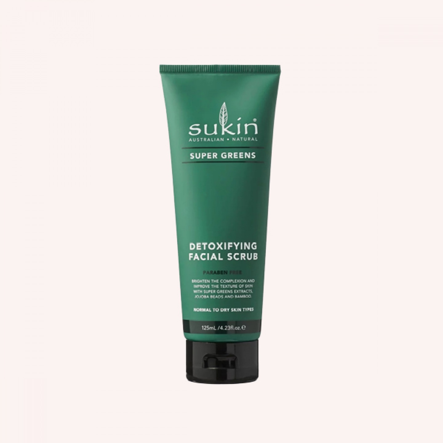 Super Greens Detoxifying Facial Scrub, £10.95 Sukin