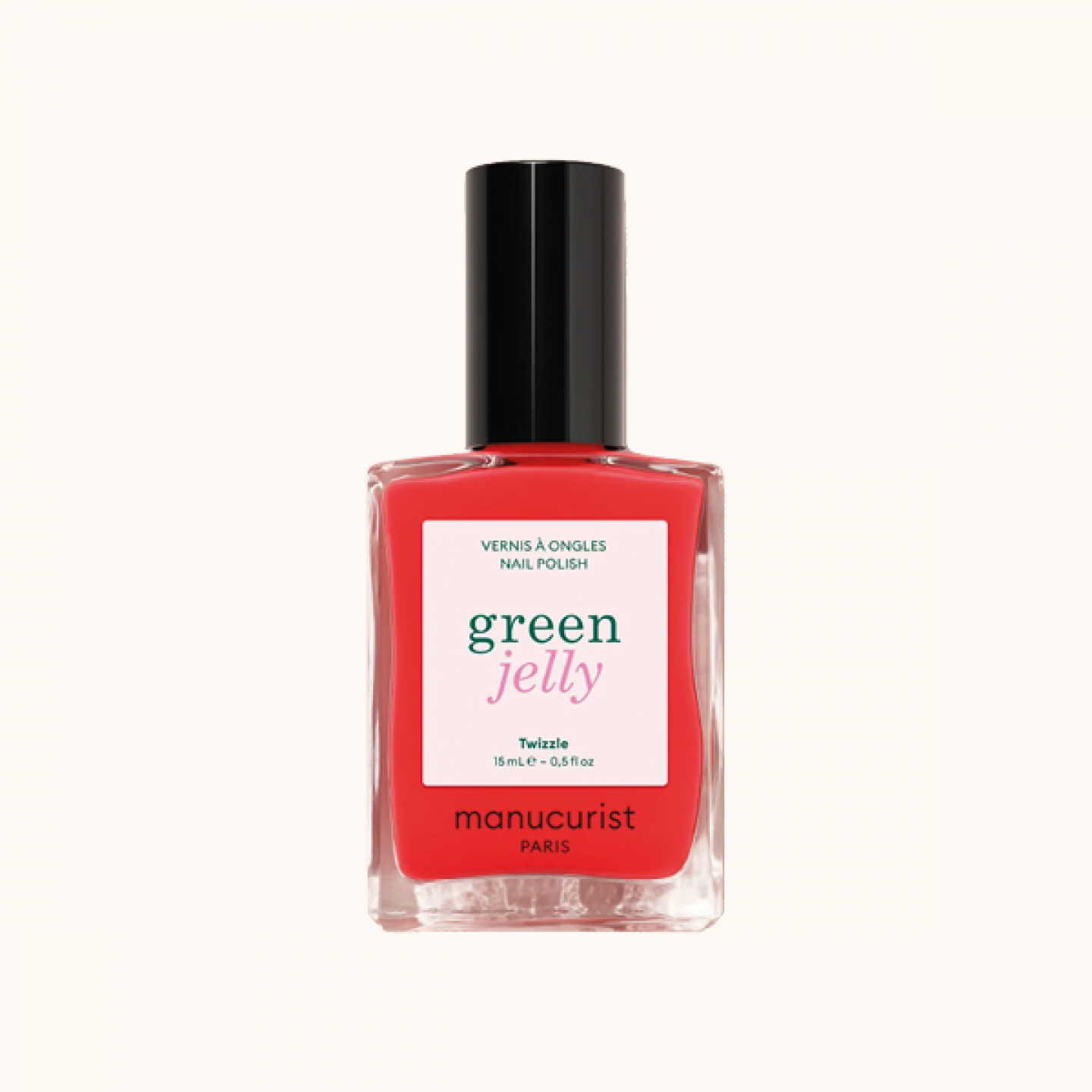 Green Jelly nail polish in Twizzle