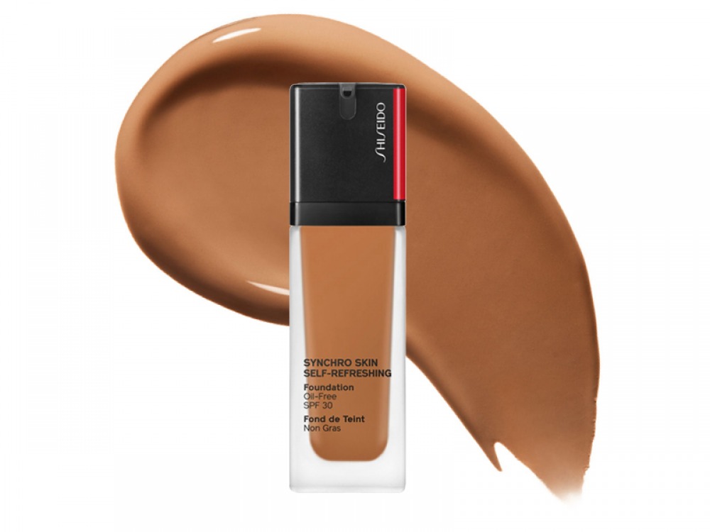 Shiseido foundation with product sample