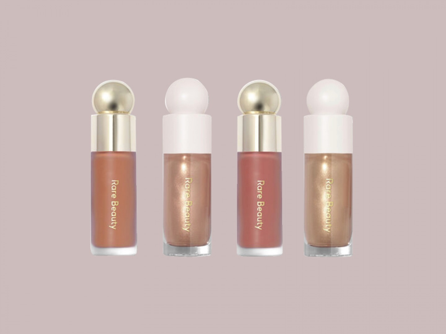 Rare Beauty’s new Blush & Glow 4-Piece Mini Set