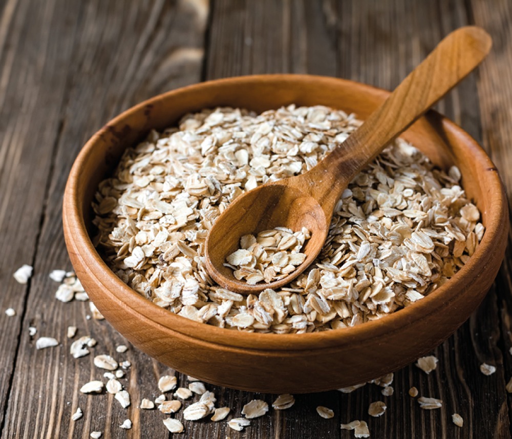 oatmeal in a bowl