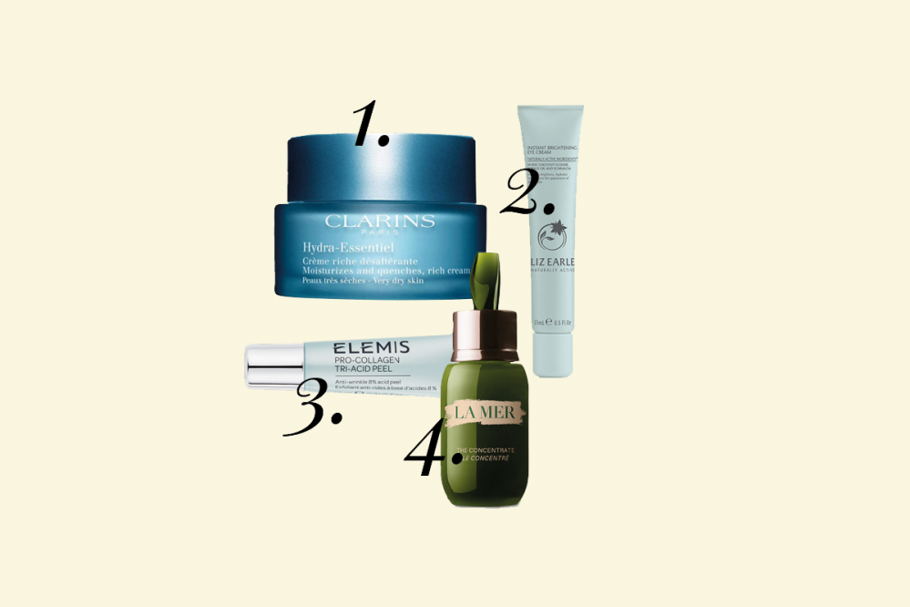 La Mer, Elemis, Liz Earle, Clarins