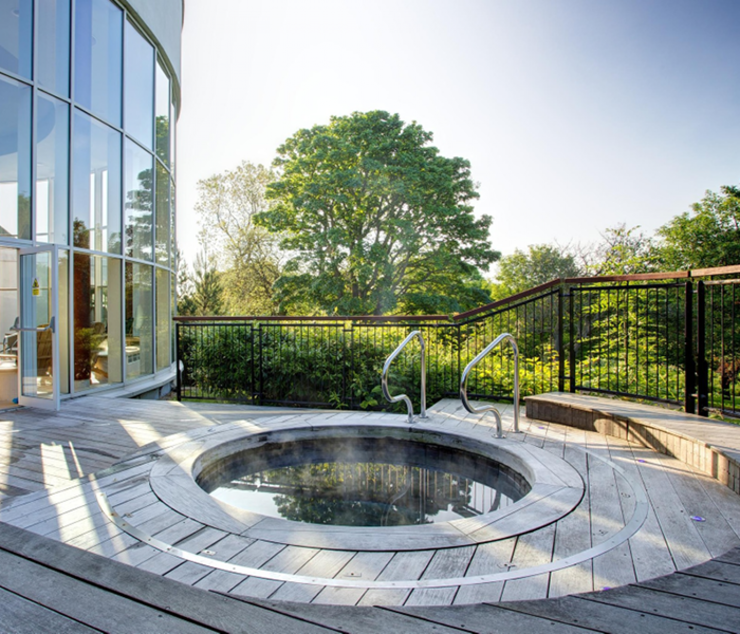 outdoor spa