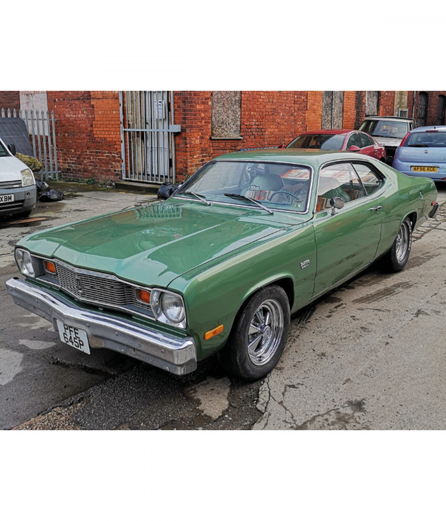 green American car