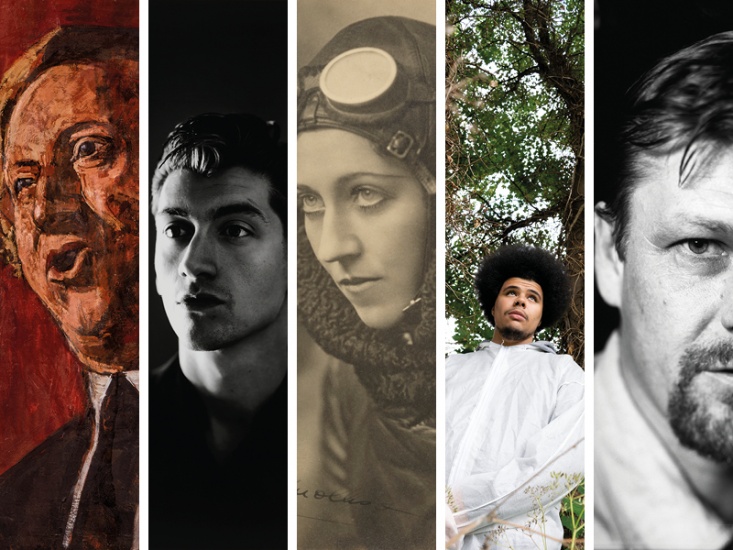 collections of portraits featured in the article