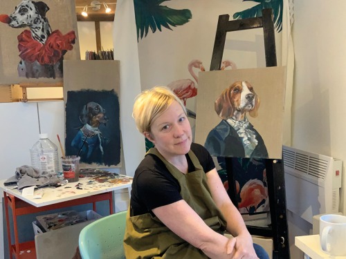 Meet the Artist Who Paints Quirky Animal Portraits and What You Can Expect from Her at Living North LIVE in York