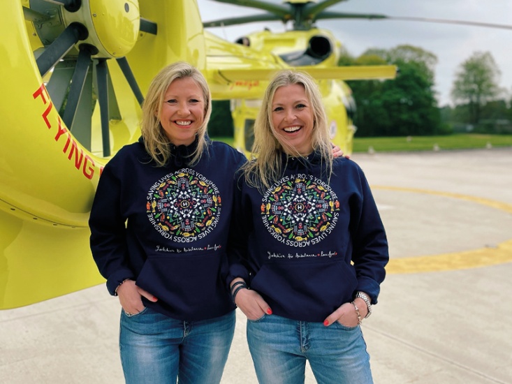 Hoodies Inspired by Yorkshire Air Ambulance's Life-Saving Work