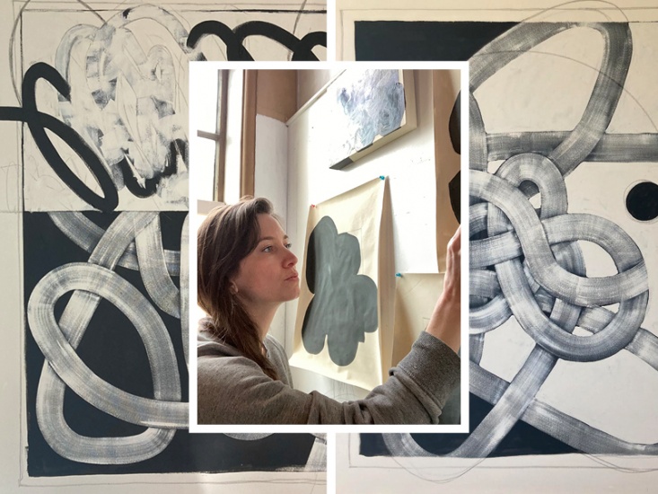 Meet American Abstract Artist Cat Spilman