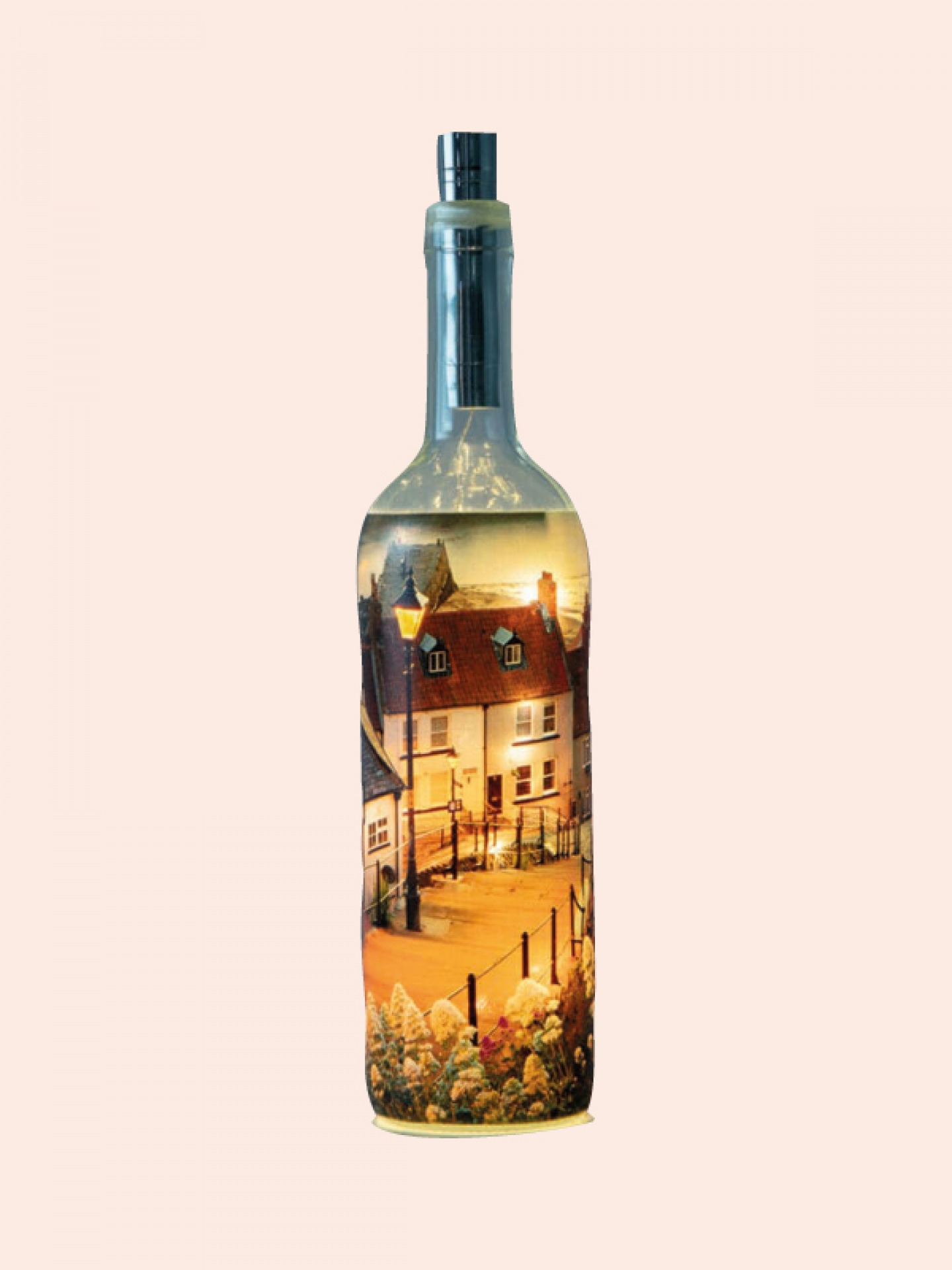 Lamp On The 199 Steps light up bottle
