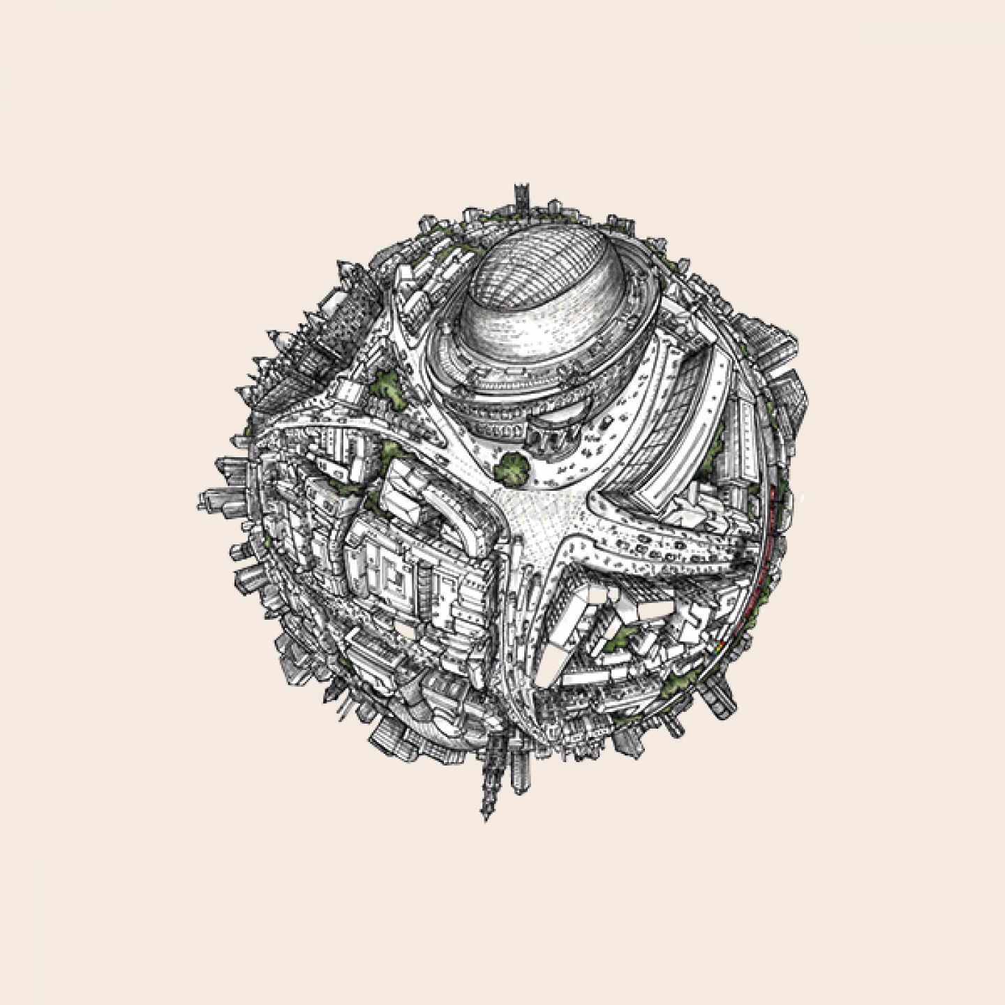 The Leeds Corn Exchange Globe