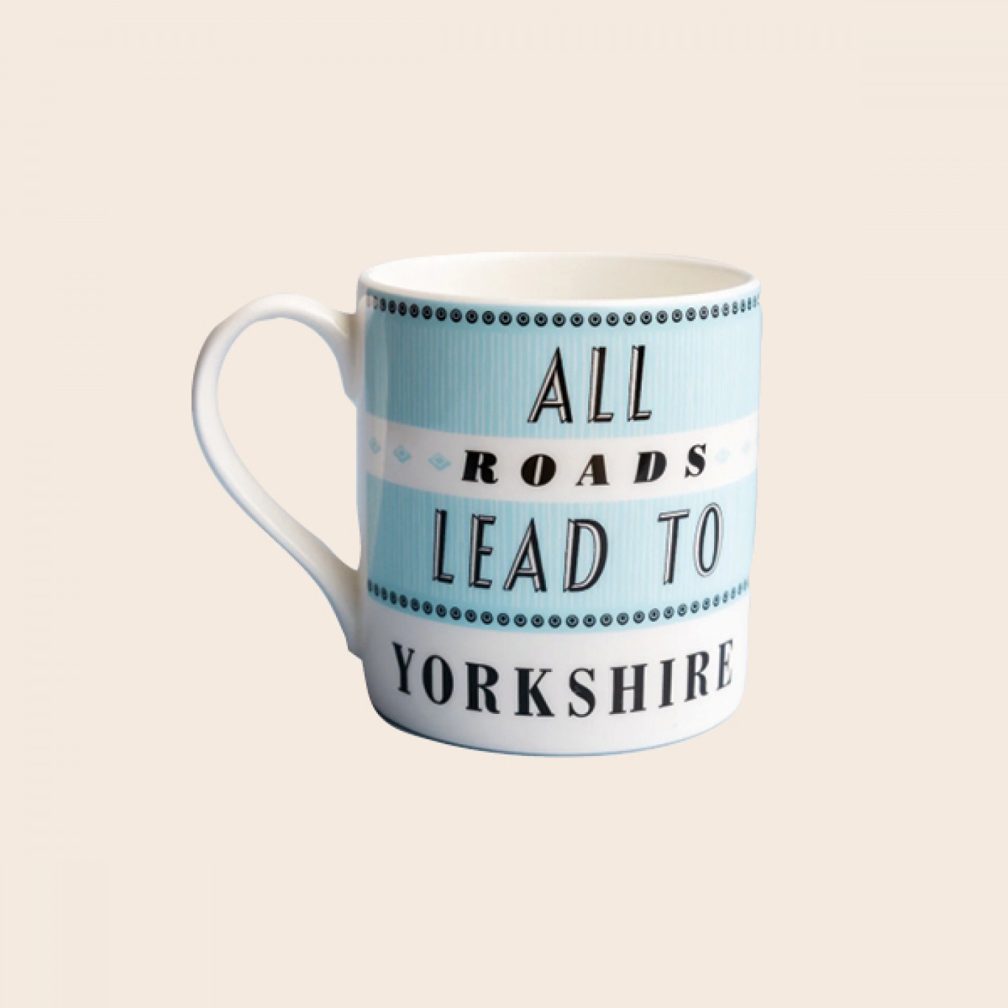 All Roads Lead to Yorkshire mug