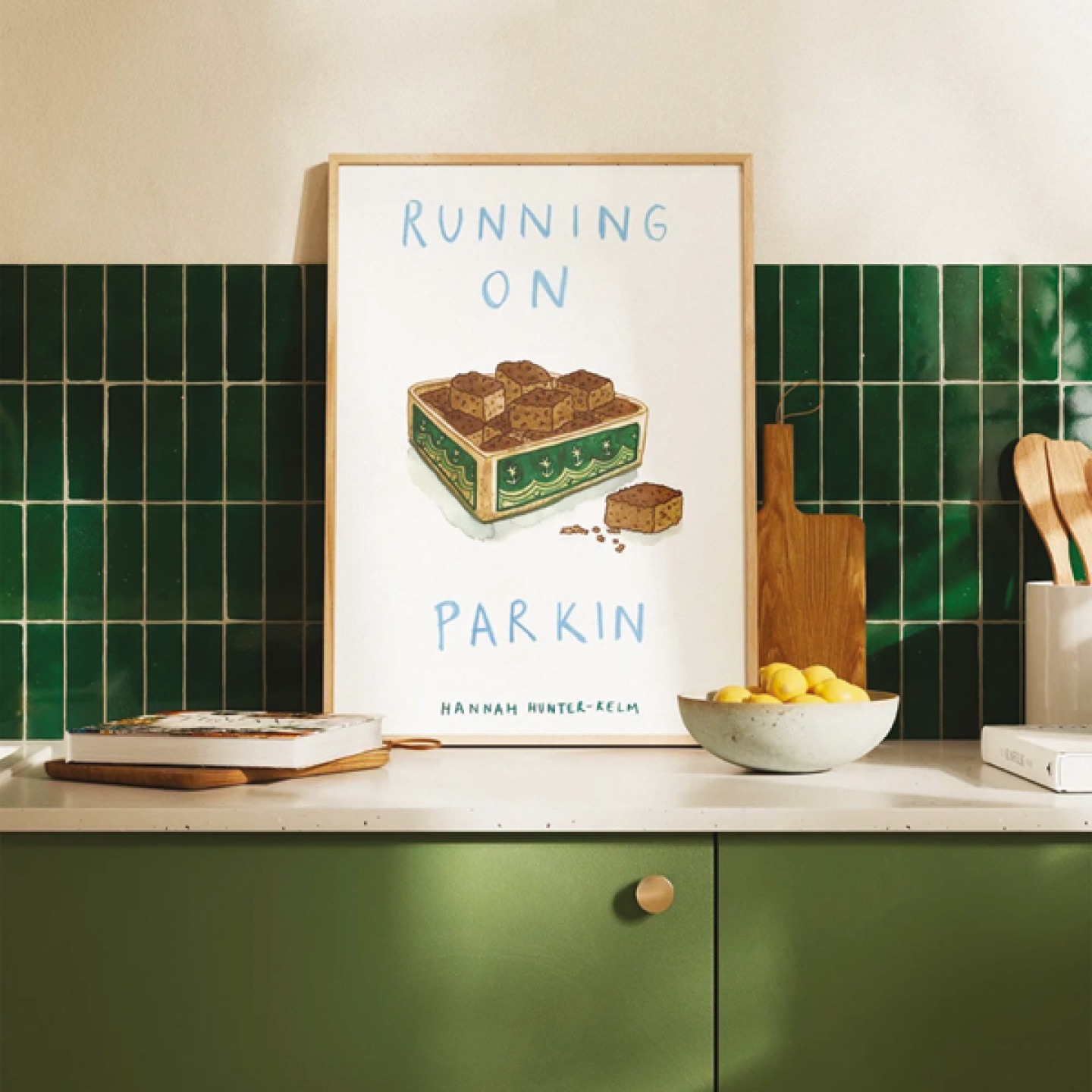 Running on Parkin limited edition giclée print