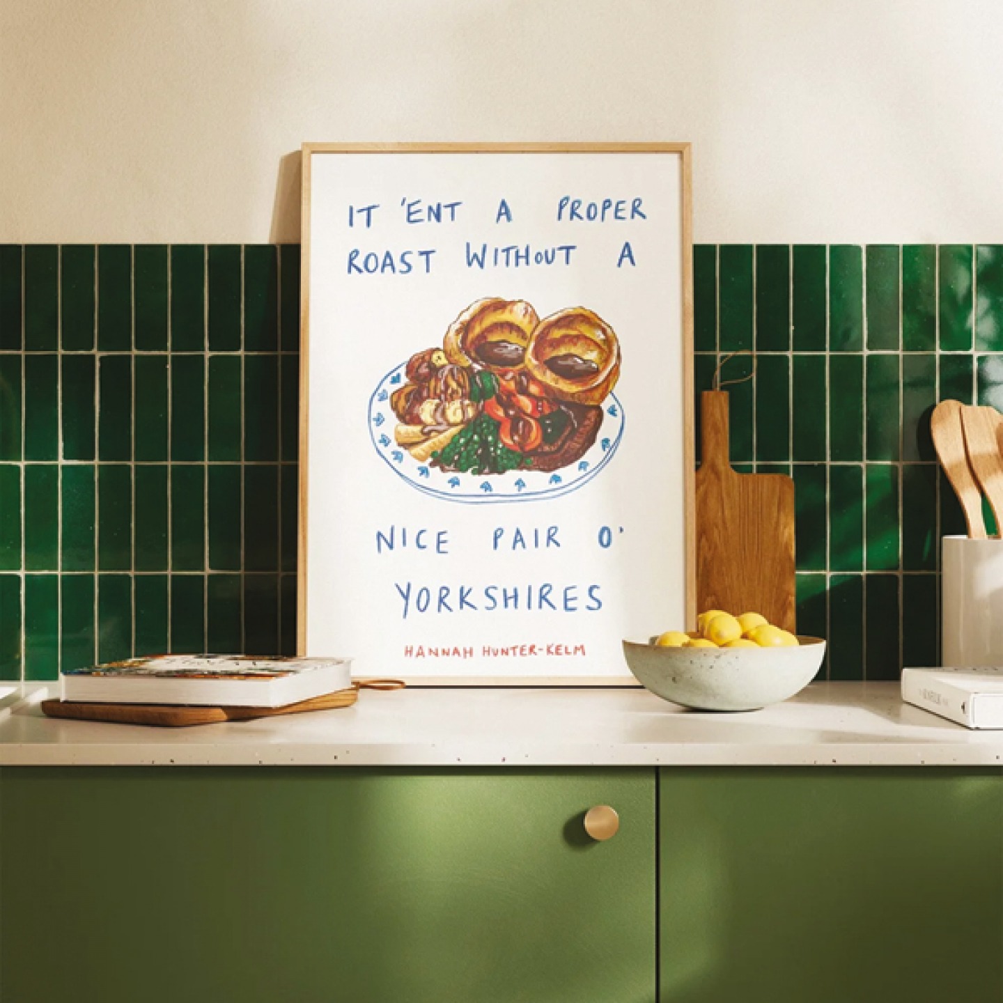 Yorkshire Puds limited edition art print