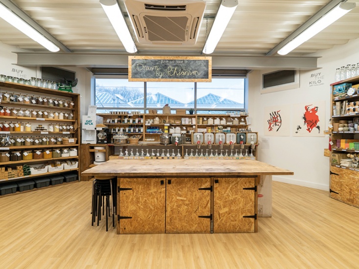 inside shop by the kilo