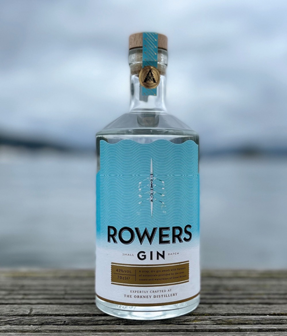 Rowers Gin Bottle