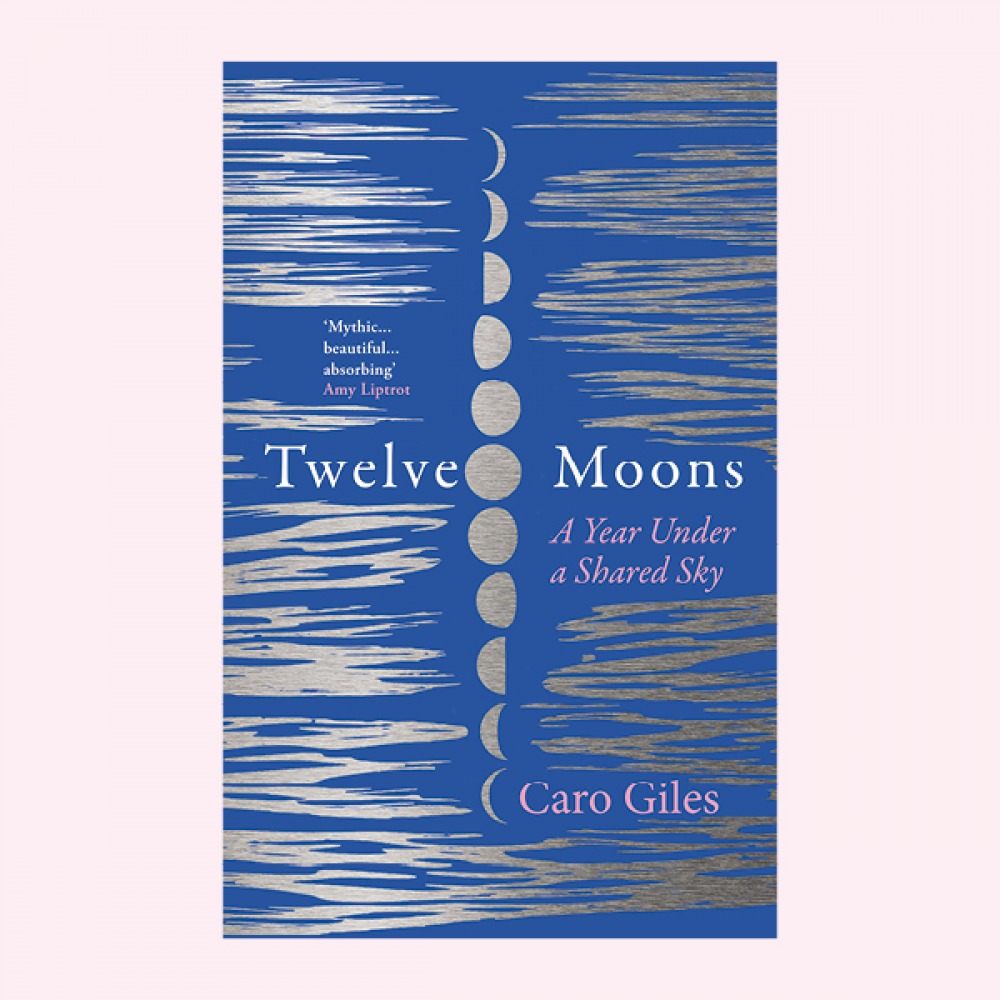 Twelve Moons Book Cover on light background