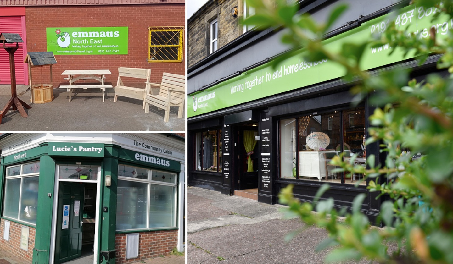 three images of charity enterprises