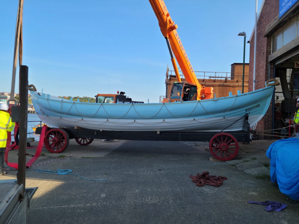 lifeboat The Bedford Restored by the North East Maritime Trust