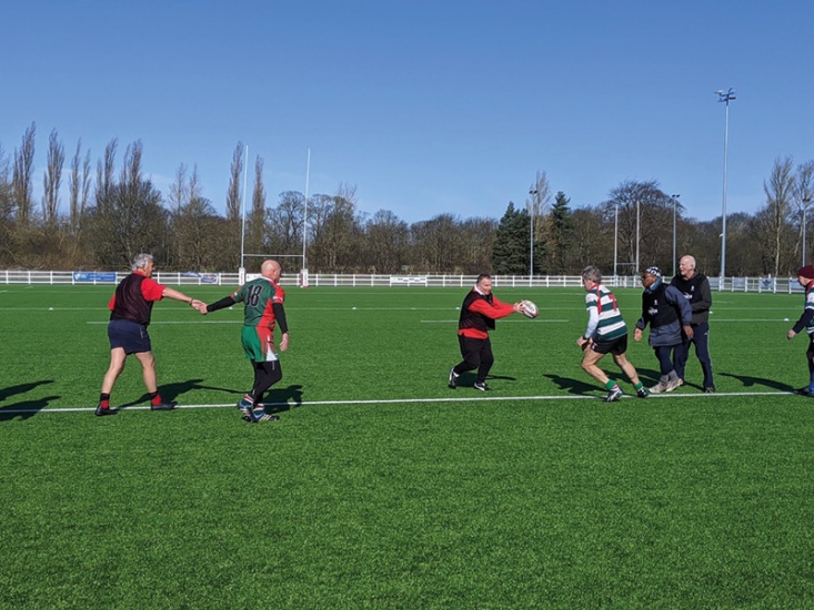 Blaydon Racers Walking Touch Rugby Team