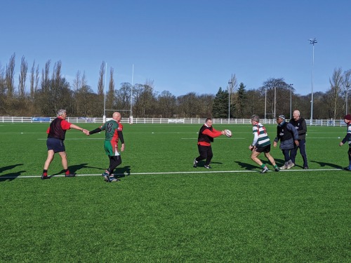 We Meet Founding Member of Blaydon Racers Walking Touch Rugby Team