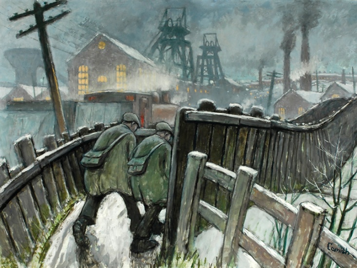 The Pit Road | Norman Cornish