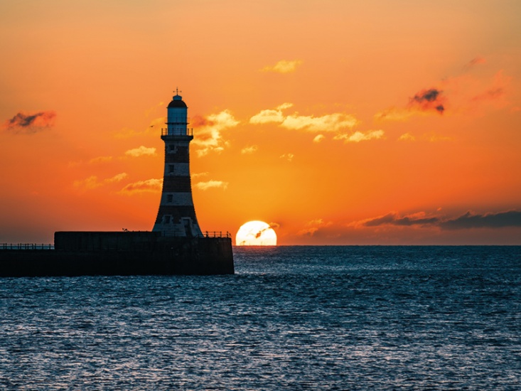 Stunning Sunrise and Sunset Photos Taken in the North East