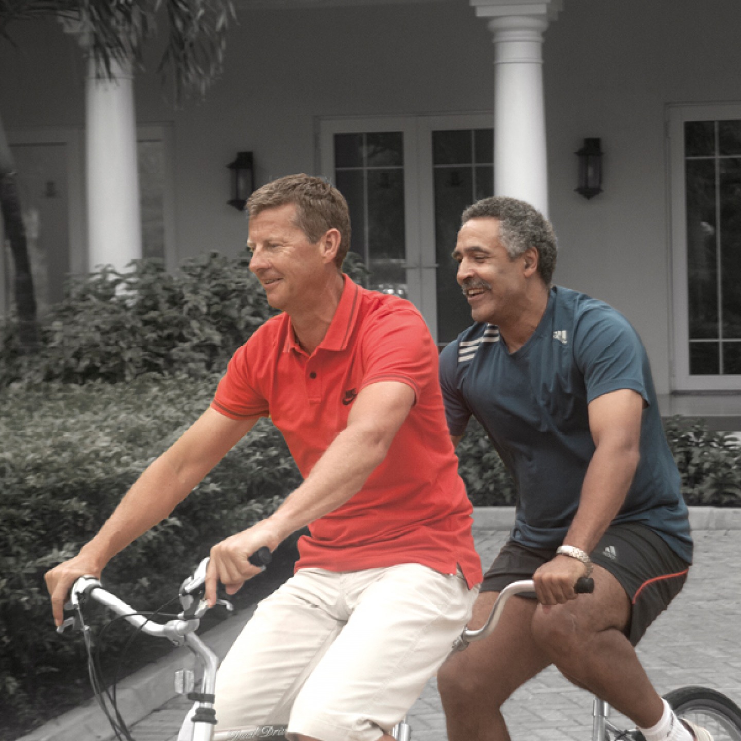 Steve Cram and Daley Thompson