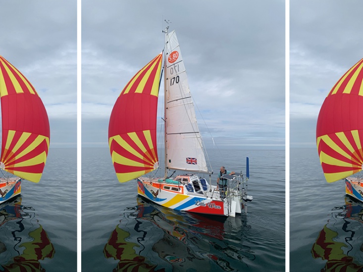Meet the Man Sailing Solo Around the World On a Self-Built Boat