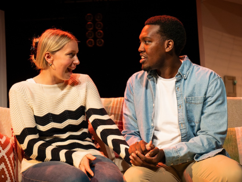 Production shots from the first production of The Bench which premiered at The Customs House in South Shields in 2023. Photo Wycombe 89 Media.