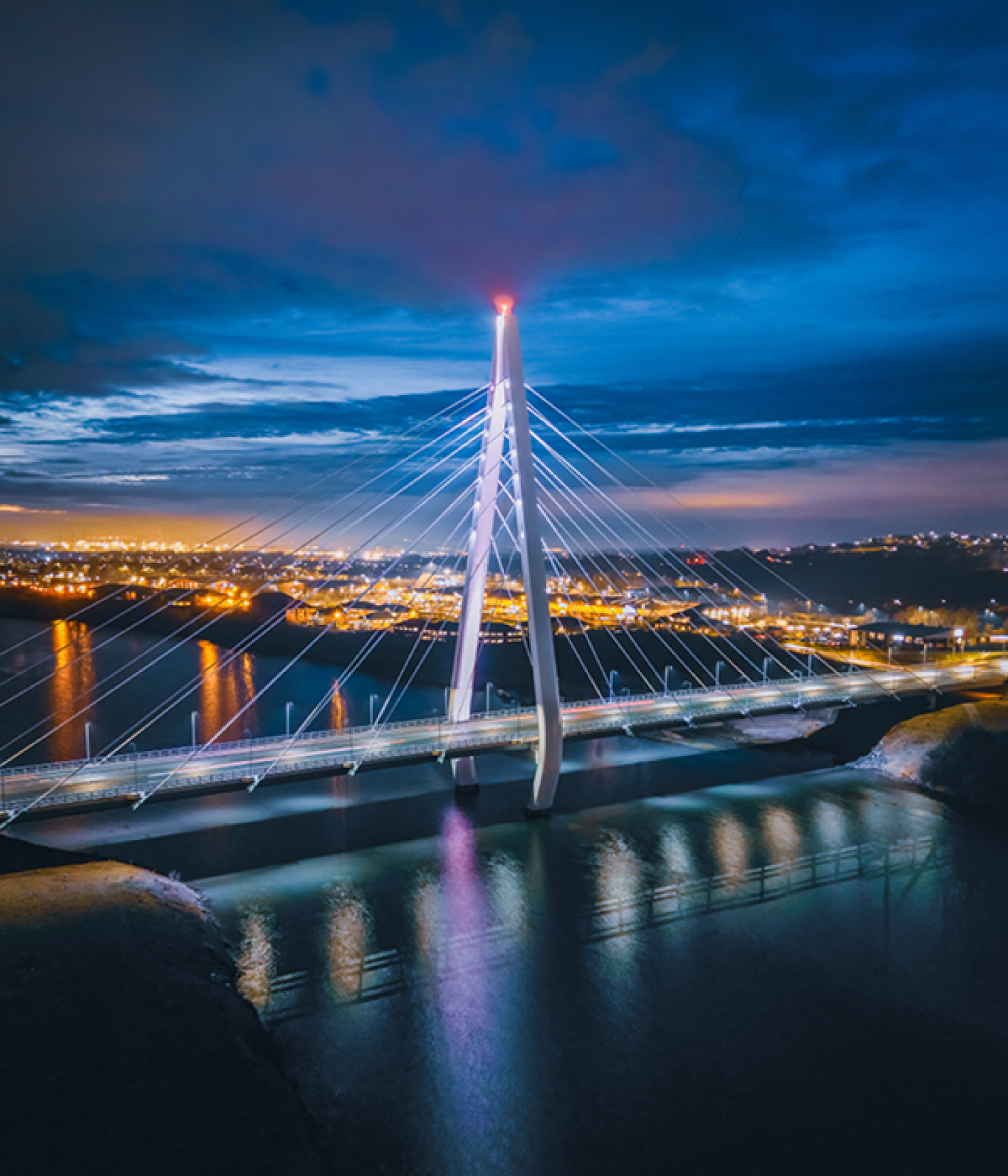 Northern Spire Bridge, Andy Wilkinson