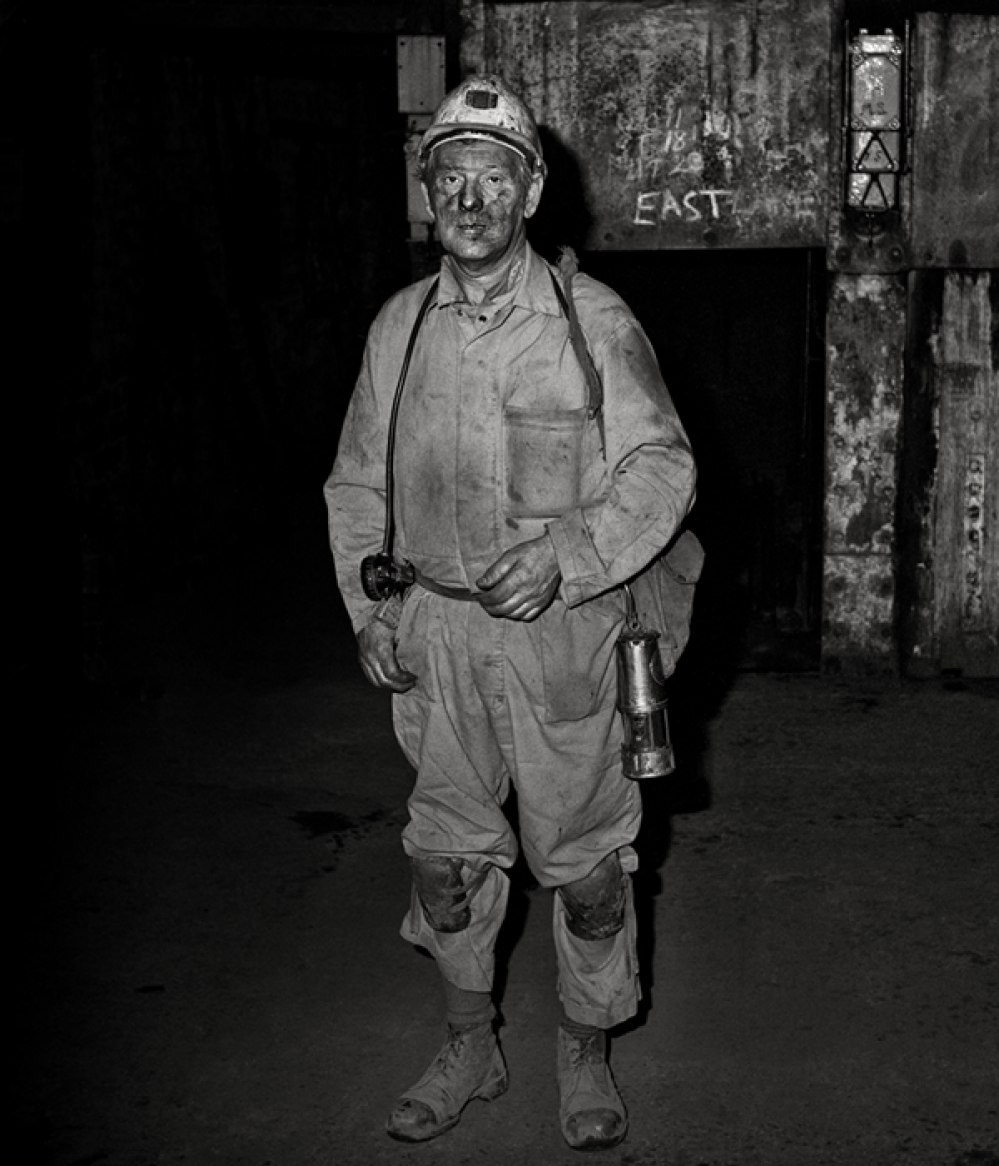 Last man out, Woodhorn Colliery 1981